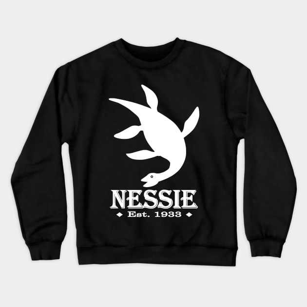 Nessie the Loch Ness Monster Crewneck Sweatshirt by CritterCommand